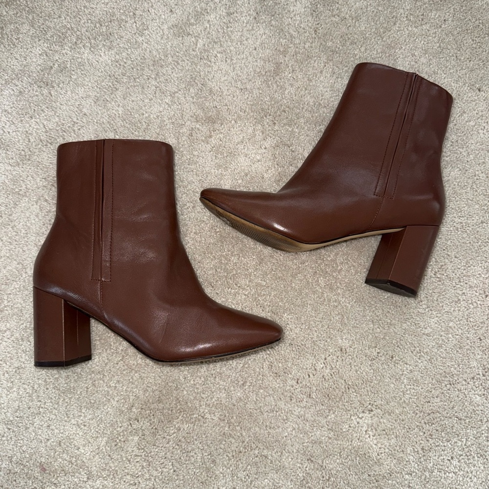 Cole Haan Brown Ankle Boots